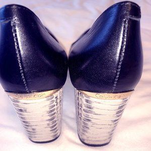 Calvin Klein Cirilla Block Heel Pump